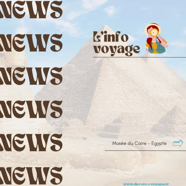 Ouverture officielle du Musée du Caire – le 3 juillet 2025 ! 🏛

Un nouveau chapitre s’écrit pour l’histoire et la culture égyptiennes. Venez découvrir des trésors inestimables, des pharaons aux merveilles antiques, dans un lieu unique au monde ✨

#MuséeDuCaire #ÉgypteÉternelle #Culture #HistoireVivante